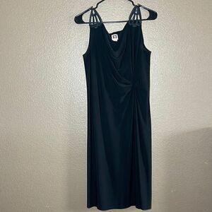 Anne Klein Black Knee Length Dress size 10
